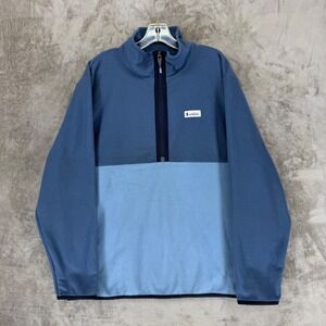 Cotopaxi Teca Fleece Pullover Mens XL Blue Colorblock Half Zip S22471M230